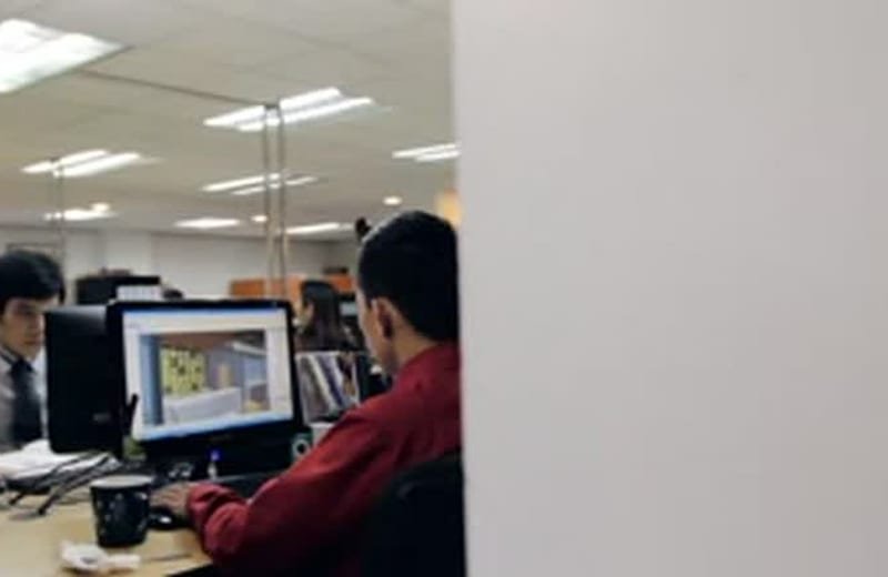 TVAP architects at their workstations in the Makati studio